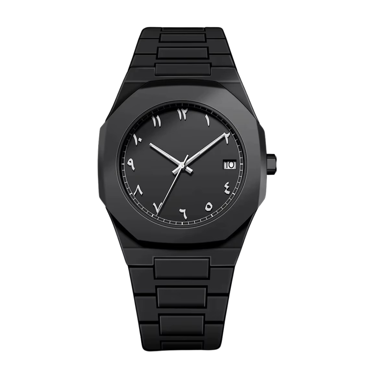 Stainless Steel Arabic Watch