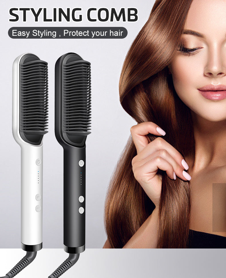 Electric Hair Straightening Comb